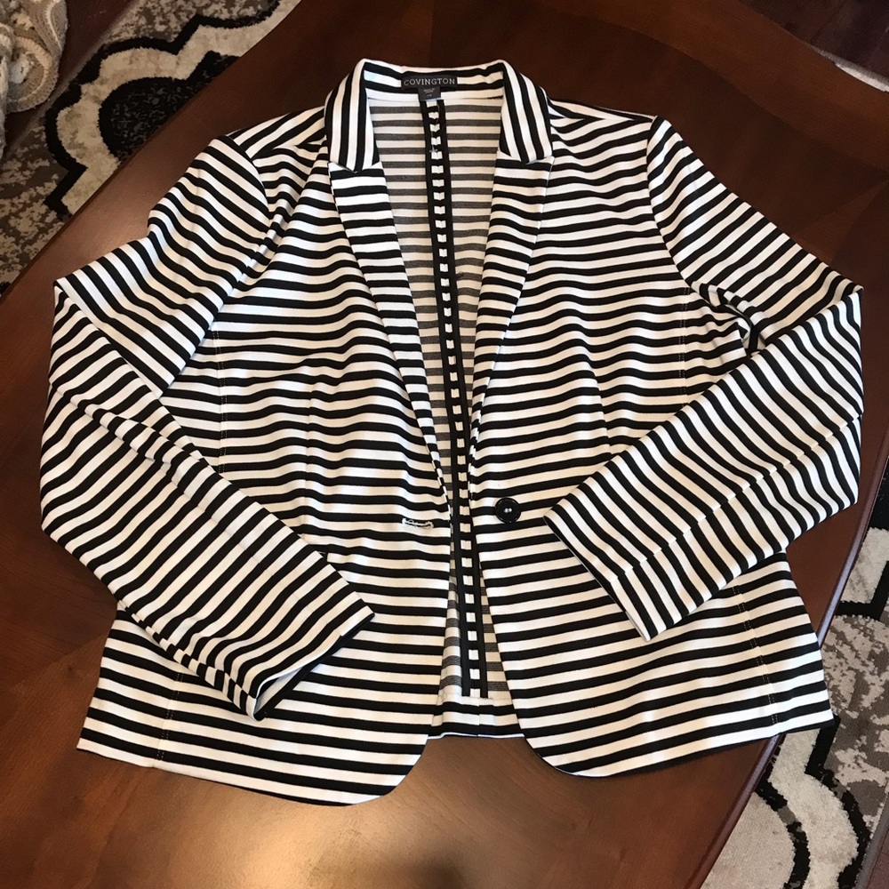 Striped Blazer